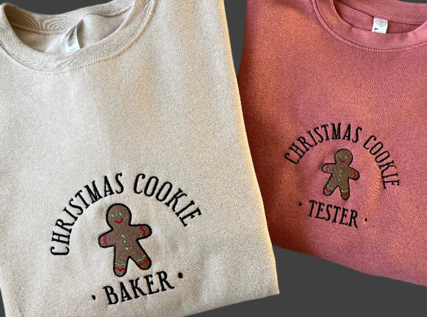 Christmas Baker/Tester Sweatshirts
