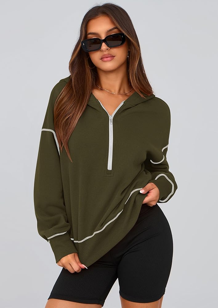 Two Toned Zip Up