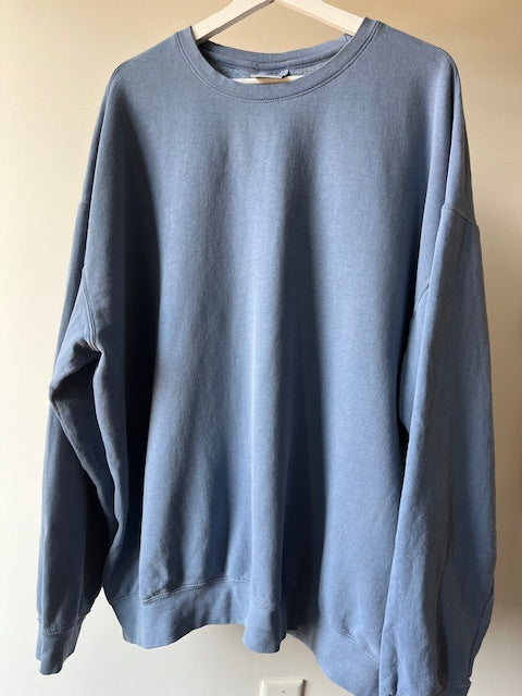 Dusty Blue Unisex Pullover