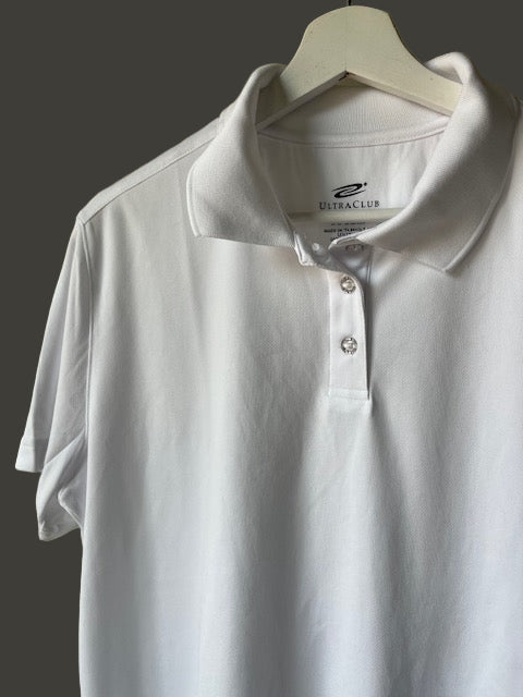 White Women's Polo