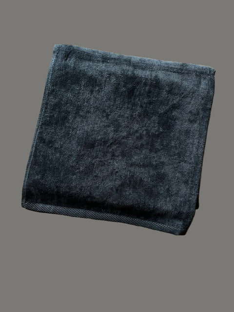 Black Beach Towel