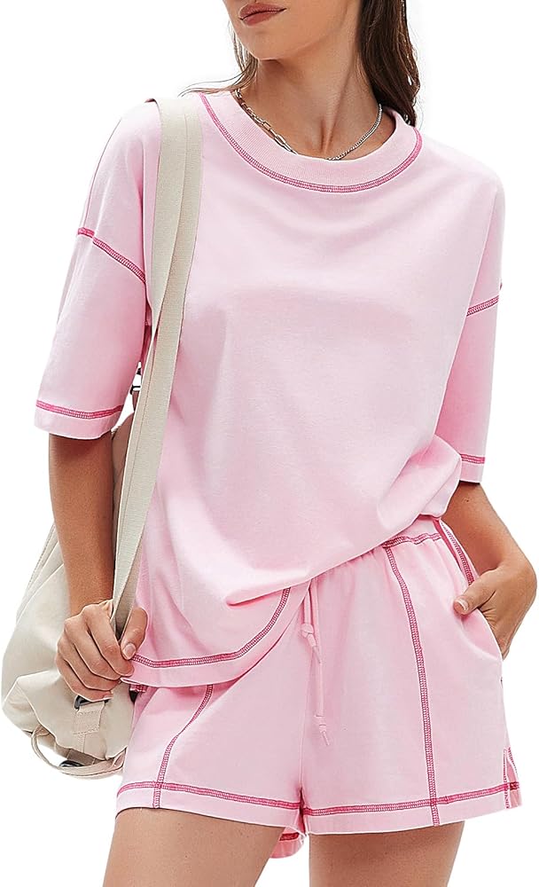 Oversized T-shirt & short set