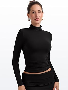 Backless Turtleneck