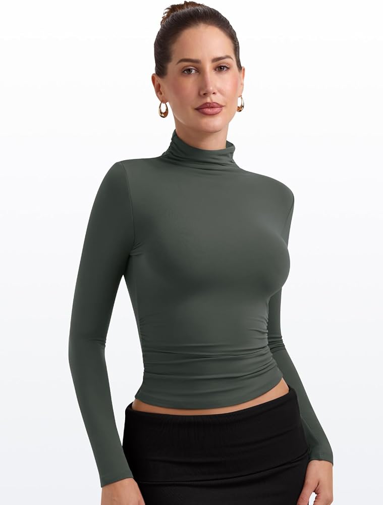 Backless Turtleneck