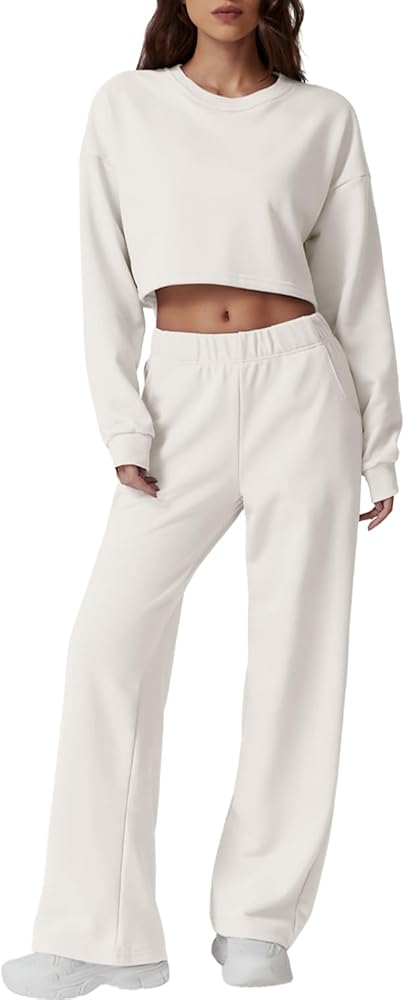 Open Back Sweatshirt & Sweatpants