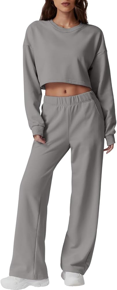 Open Back Sweatshirt & Sweatpants