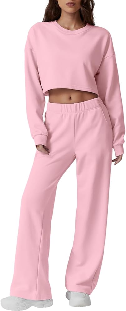 Open Back Sweatshirt & Sweatpants