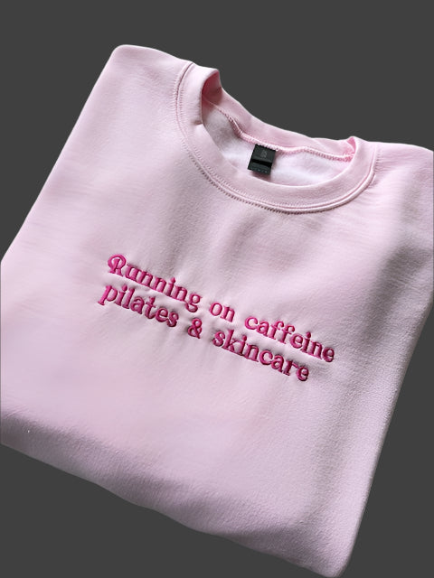 Caffeine Pilates & Skincare Sweatshirt