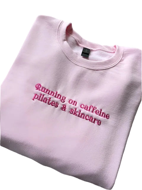 Caffeine Pilates & Skincare Sweatshirt
