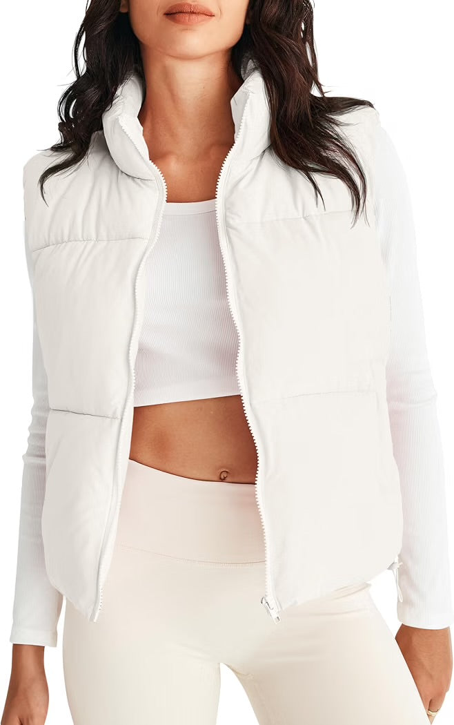 Short Puffer Vest