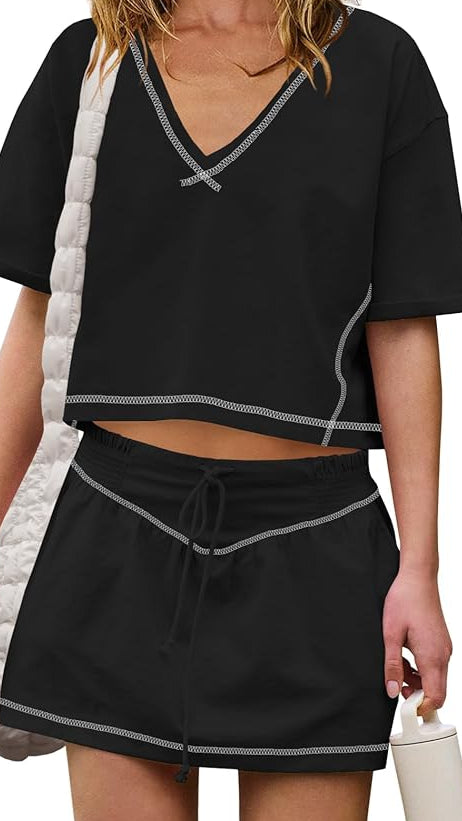 T-shirt & Skirt Set