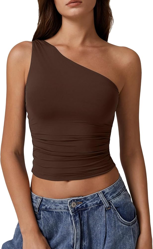 One Shoulder Tank Top