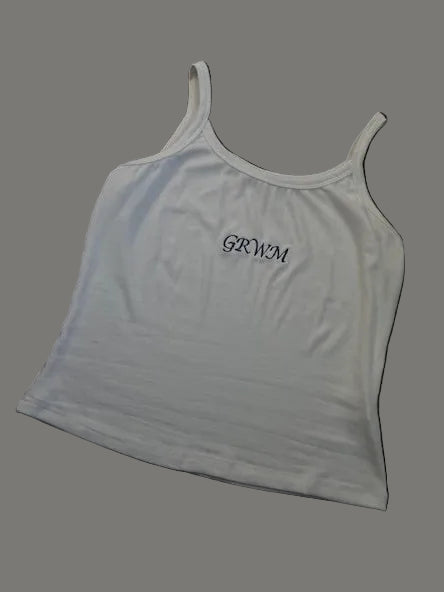 GRWM Ribbed Tank Top