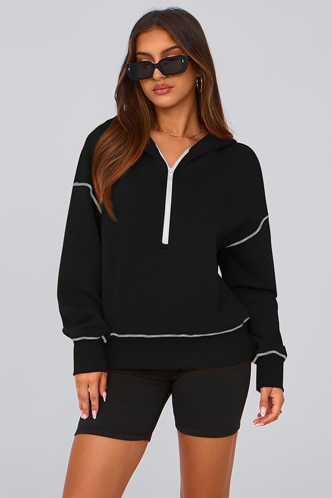 Two Toned Zip Up