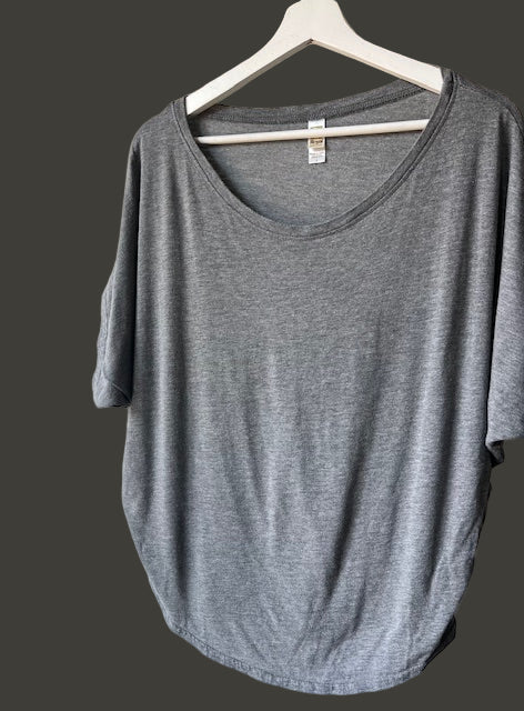 Dark Gray Off the Shouler