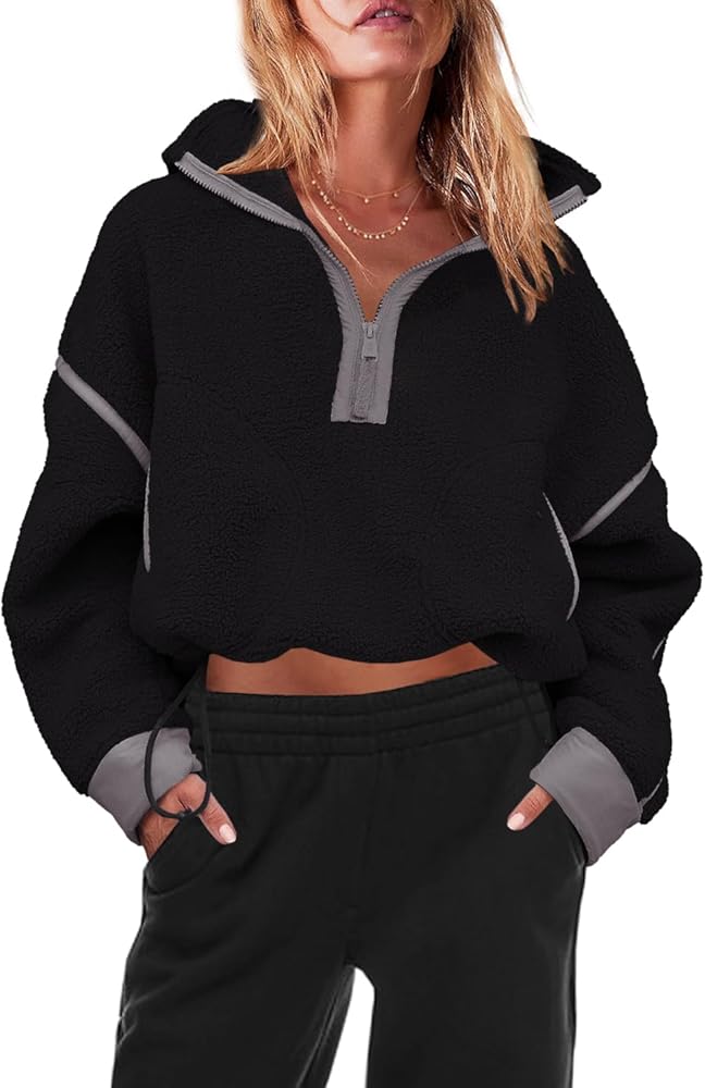 Fleece Half Zip Up