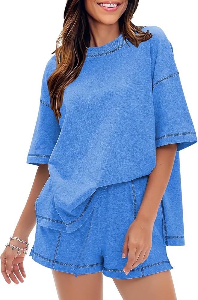 Oversized T-shirt & short set