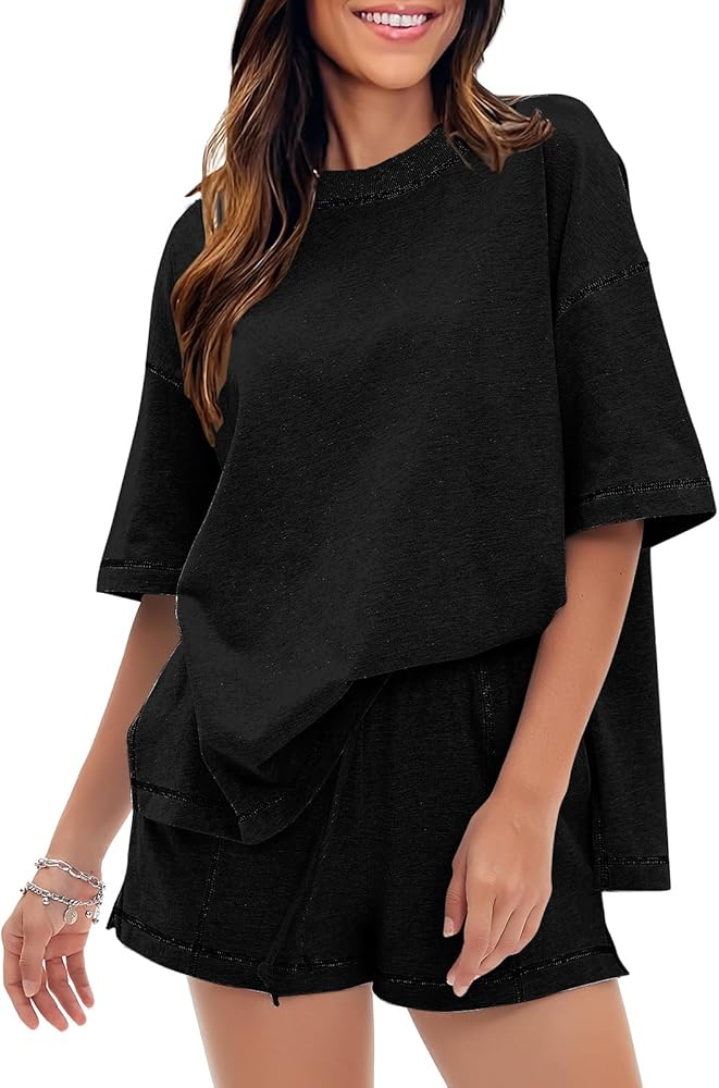 Oversized T-shirt & short set