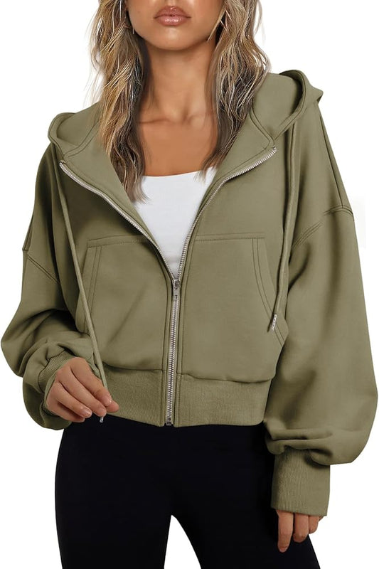Oversized Full Zip Up
