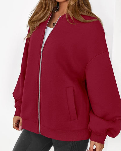 Oversized Zip Up
