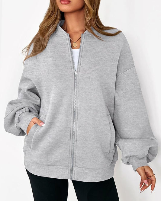 Oversized Zip Up