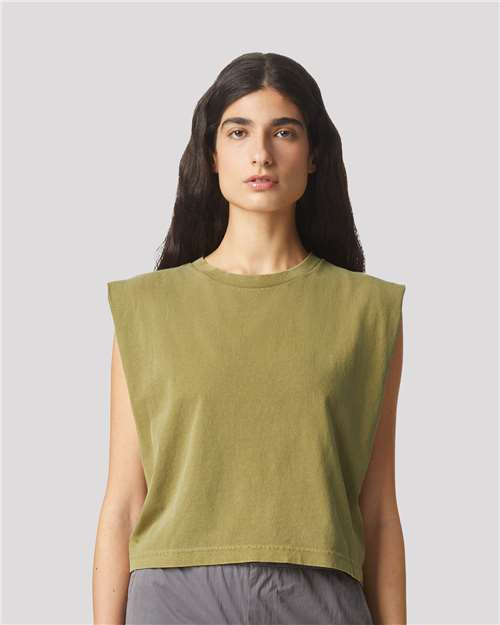 Washed Cropped Tank