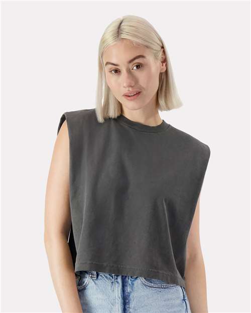 Washed Cropped Tank