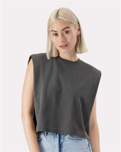 Washed Cropped Tank