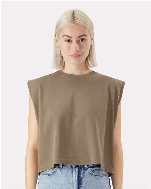 Washed Cropped Tank