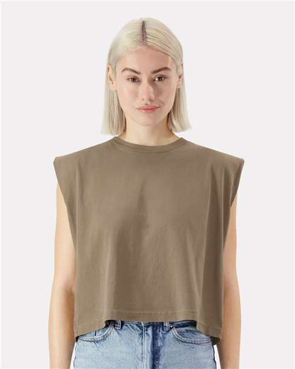 Washed Cropped Tank