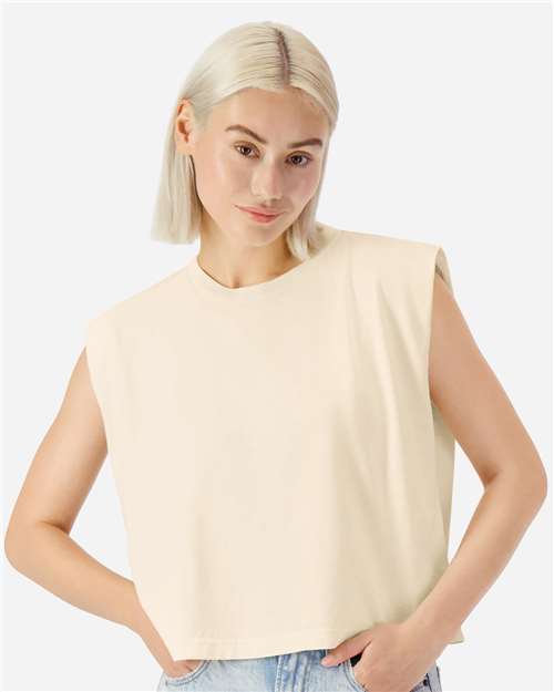 Washed Cropped Tank