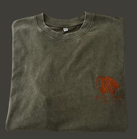 Fierce Oversized Washed T-shirt