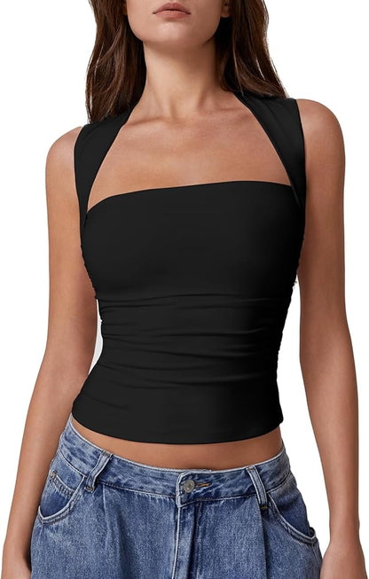 Square Neck Tank Top