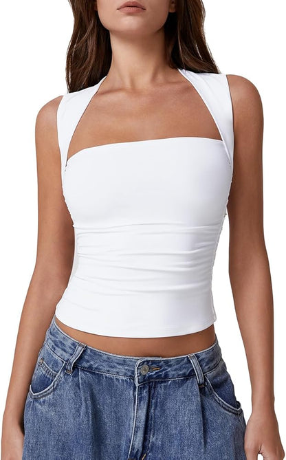 Square Neck Tank Top