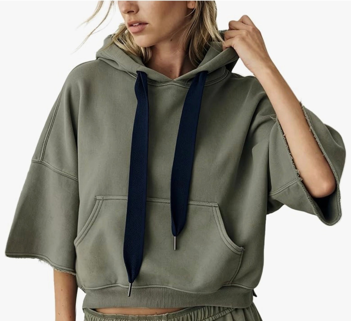 Short Sleeve Sweatshirt