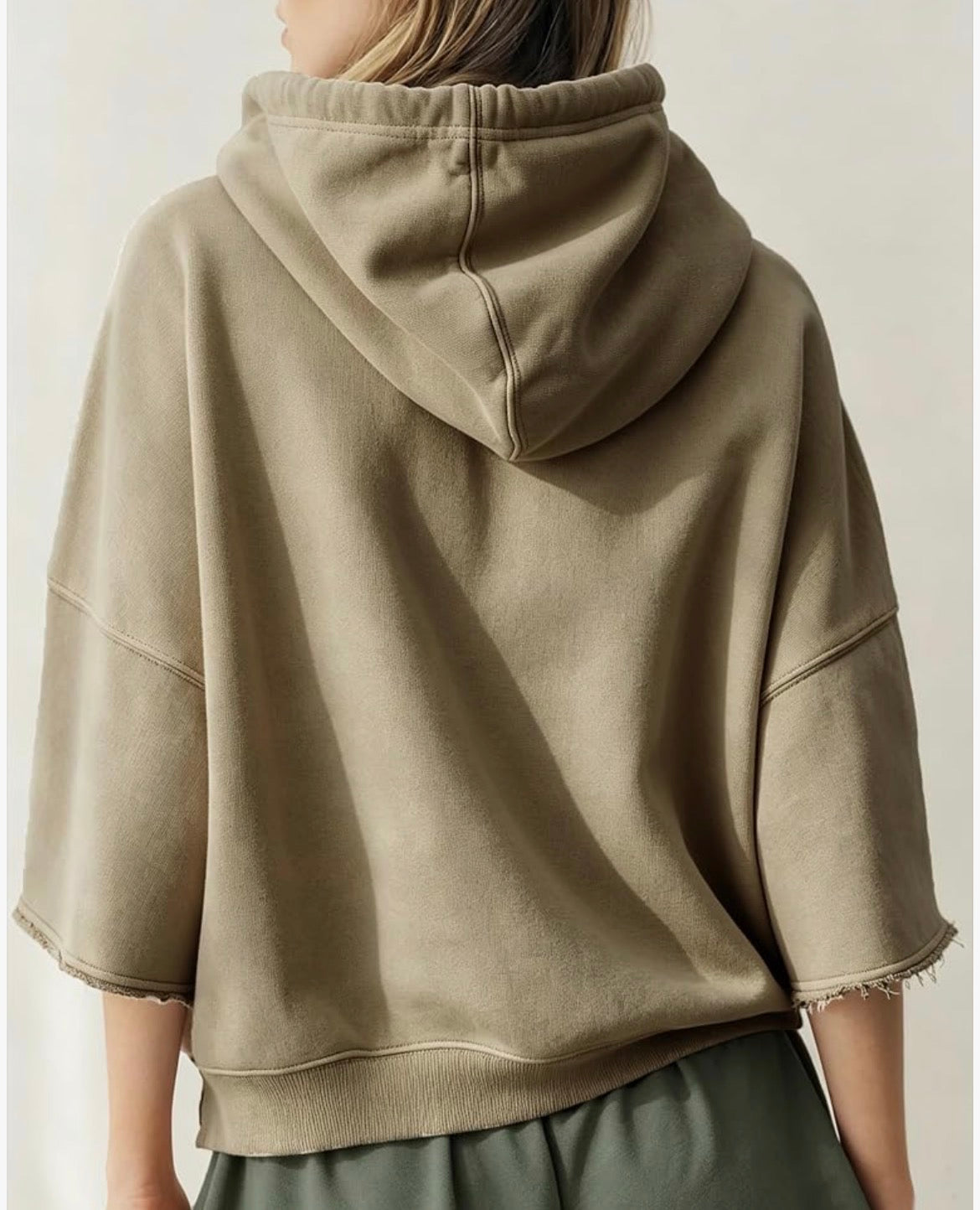 Short Sleeve Sweatshirt