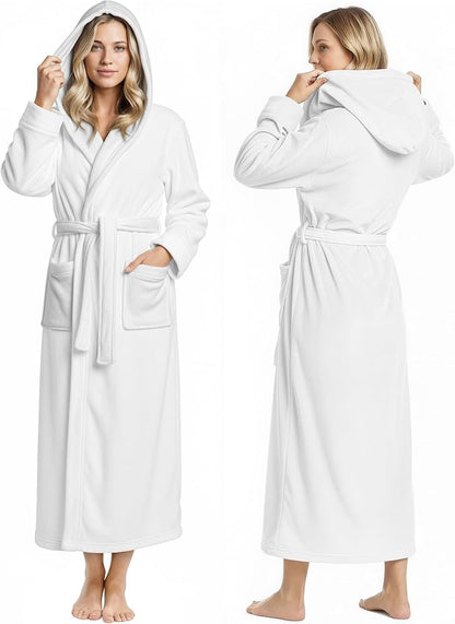 Hooded Fleece Robe