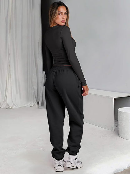 Long Sleeve & Sweatpants Set