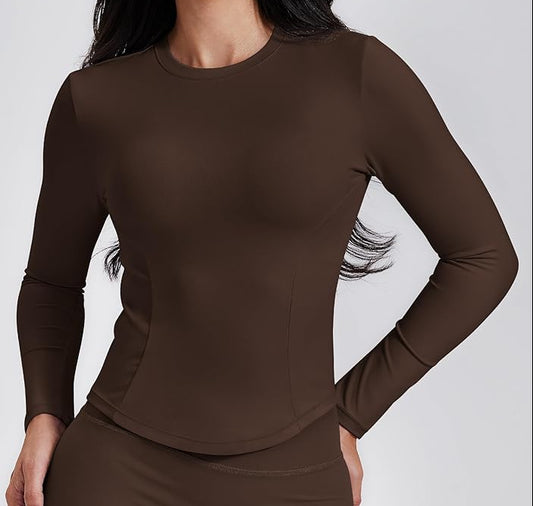 Long Sleeve Fitted Tee