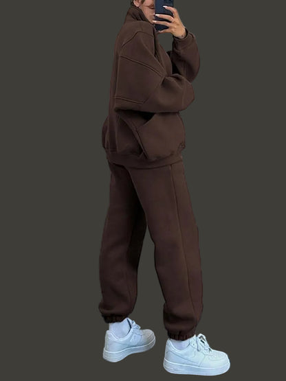 Zip Up & Sweatpant Set