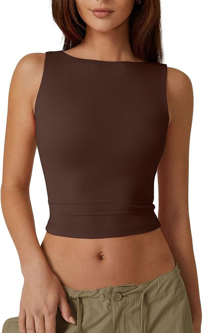 Backless Tank Top
