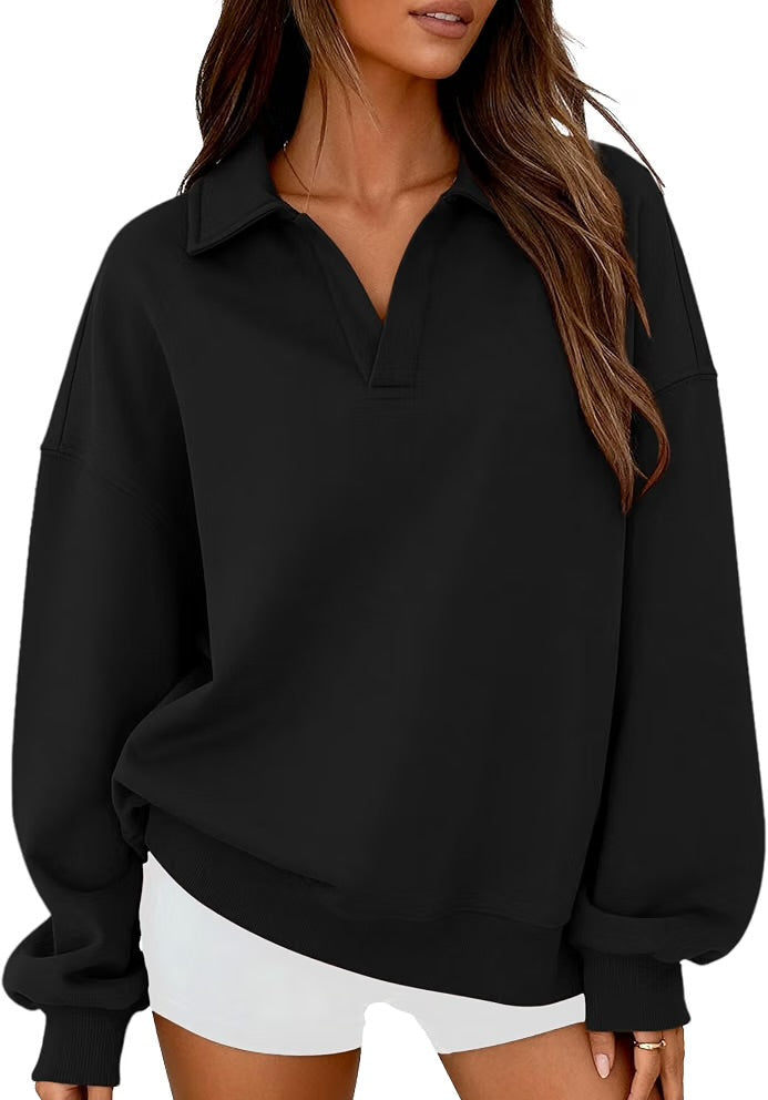 Collared Sweatshirt