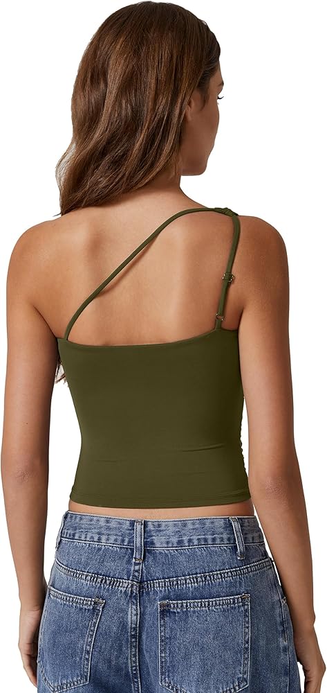 One Shoulder Tank Top