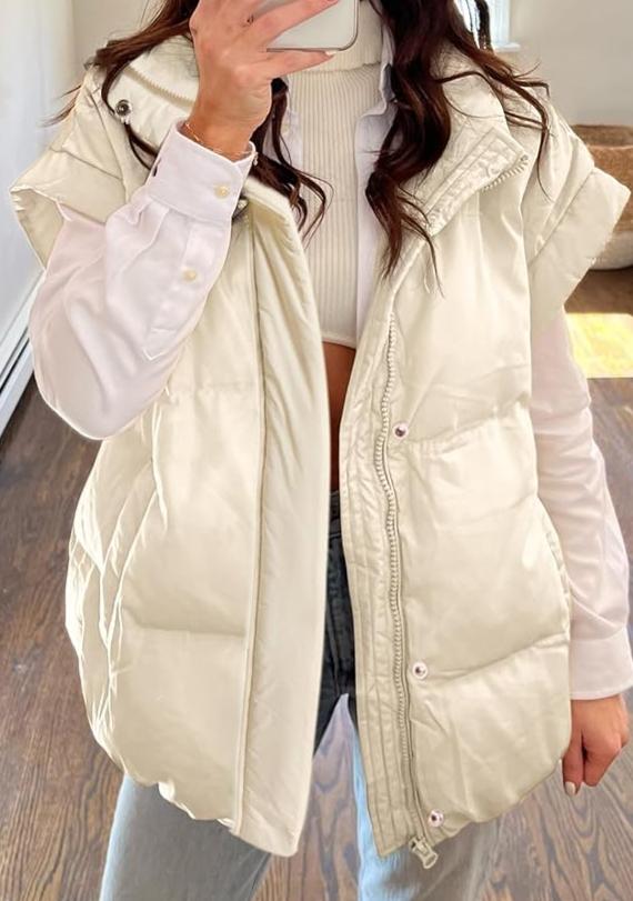 Oversized Puff Vest