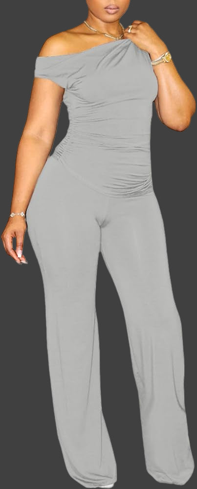 One Shoulder Top and Pants