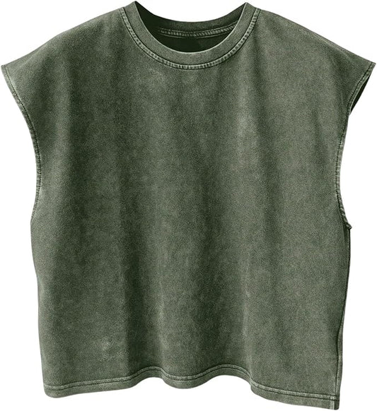 Washed Tank Top