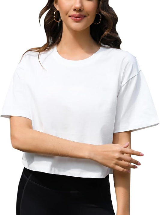 Cropped Comfort Color T-shirt